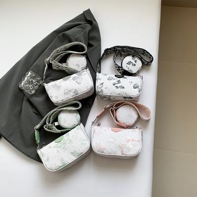 Casual Retro Armpit Bag Small Square Bag Women's Personalized Fashion Cross Bag Summer Simple Trendy Beautiful Shoulder Bag