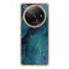 YB IMD Series-16 Style-E For Xiaomi Redmi A3/Poco C61 4G Electroplating Case Marble Pattern 2.0mm TPU Phone Cover