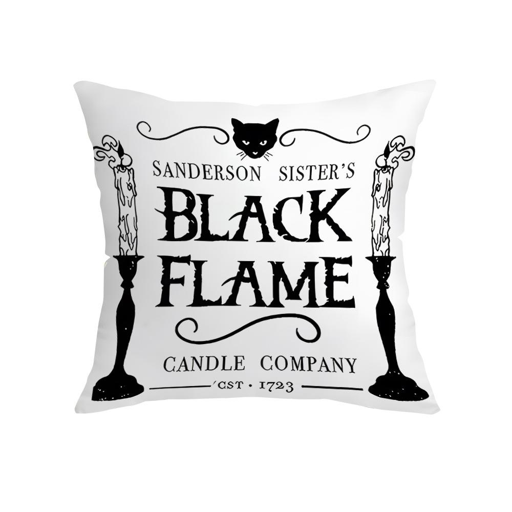 Halloween Day of The Dead Cushion Case, Pillowcase, Pumpkin Ghost Trick or Treat, Home Pillowcase