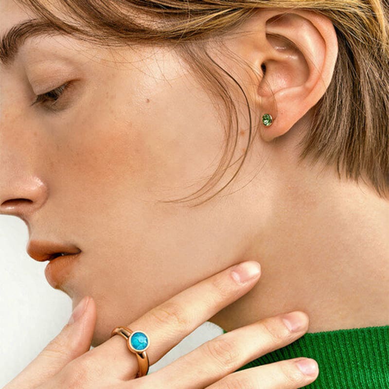 qudokorea kudo basic ring rose gold