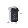 Trash Can for 112 Scale Dollhouse Cute and Functional Desktop Ornament Toys Garbage