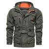 Men's Assault Suit Medium Length Casual Outdoor Hooded Large Jacket