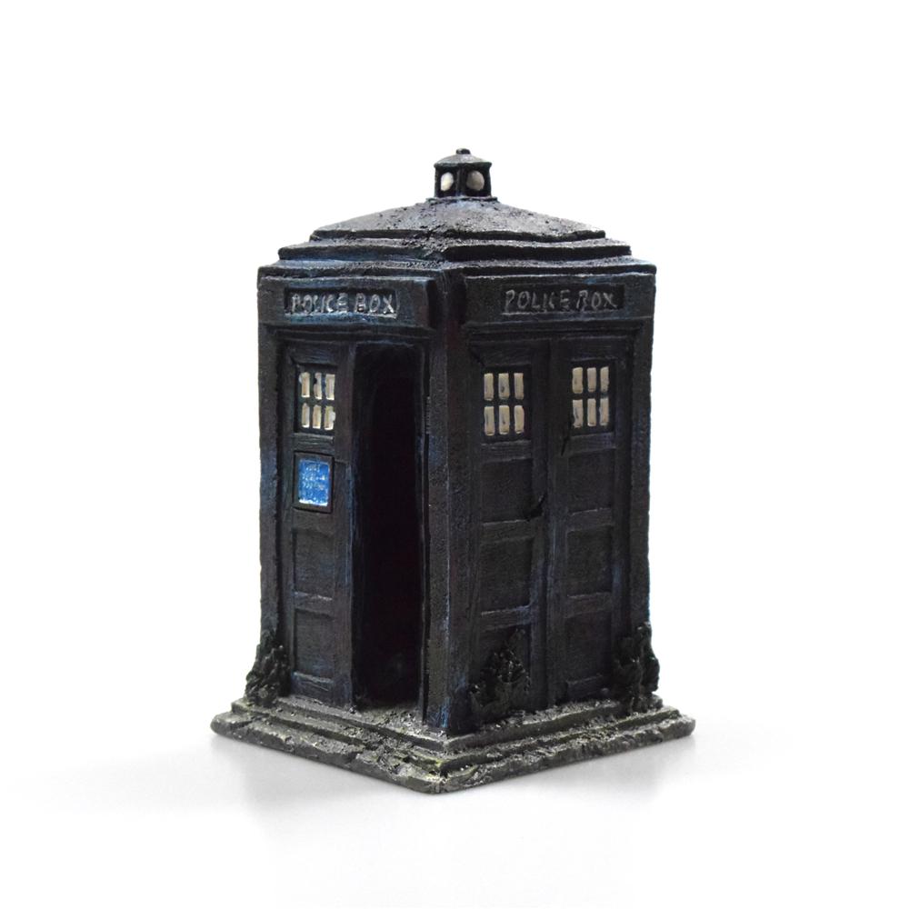 doctor who fish tank accessories SLOCME Tardis Police Box Decorations this all A few weeks ago my