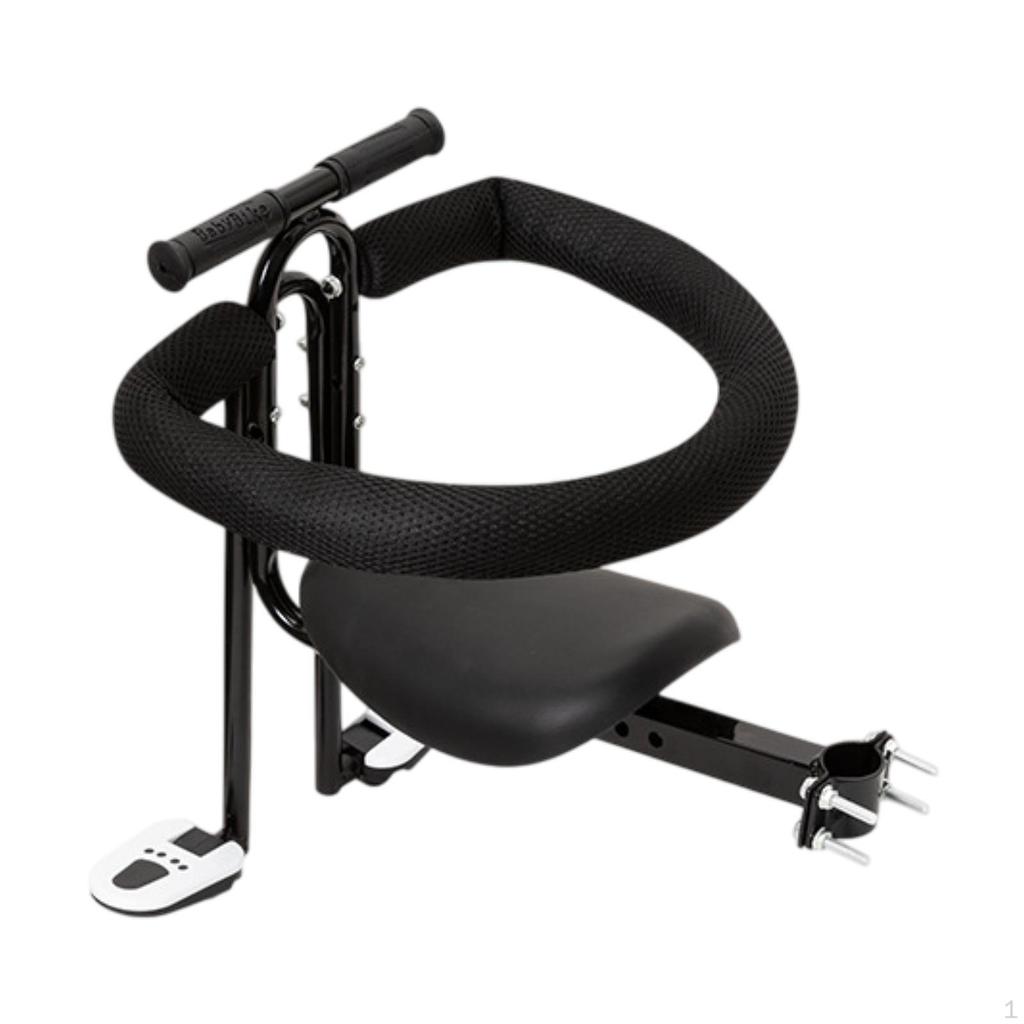 Child Bike Seat Soft Baby Bicycle for Folding Bikes Mountain Road Style A