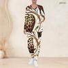 Women Plus Size V Neck Long Sleeve Scrub Set Fashion Afro Lady Art Text Print Nurse Uniform Set