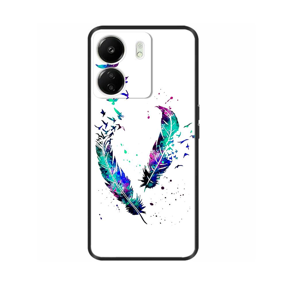 Case For Poco C65 Case 6.74" Black Soft Silicone Cover For POCO C65 C 65 PocoC65 Coque For Xiaomi Poco C65 Phone Cases Fundas