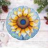 10 Inch Hanging Wind Spinner with 360 Degree Hook for Balcony Garden Decor Spring Summer Outdoor Decoration