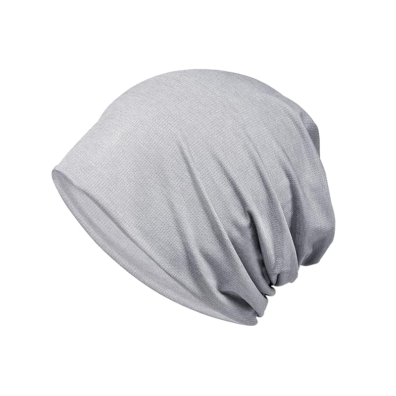 

[Pawinpaw] knit hat men s medical hat summer knit hat Care hat [cool feeling, mesh ventilation, sweat absorption and quick drying, small face effect,