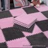 Plush Puzzle Rug: Thickened, Removable, Cold-Insulating Floor Mat for Living Room, Bedroom, or Bedside