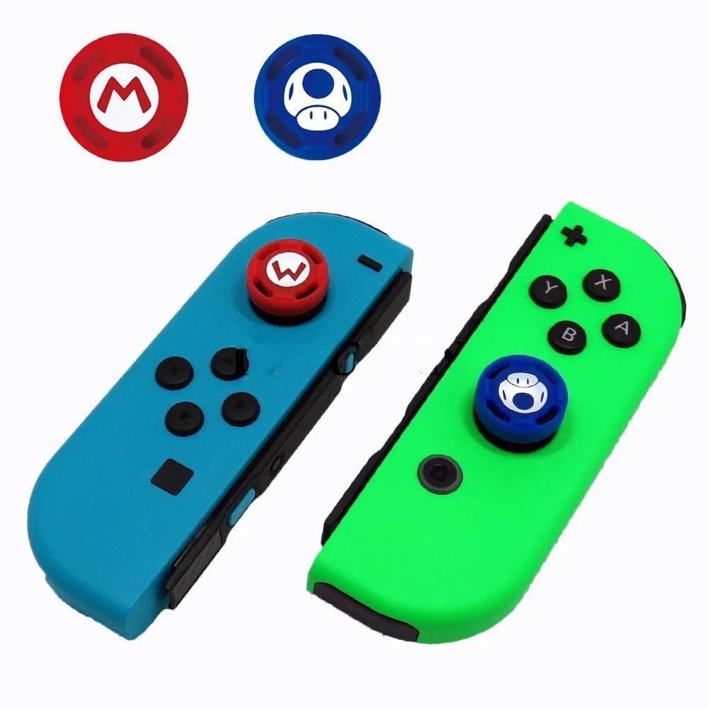 4pcs Silicone Analog Joystick Grips for Nintend Switch JoyCon Controller Thumb Sticks Cap for Switch Lite Cover Accessories