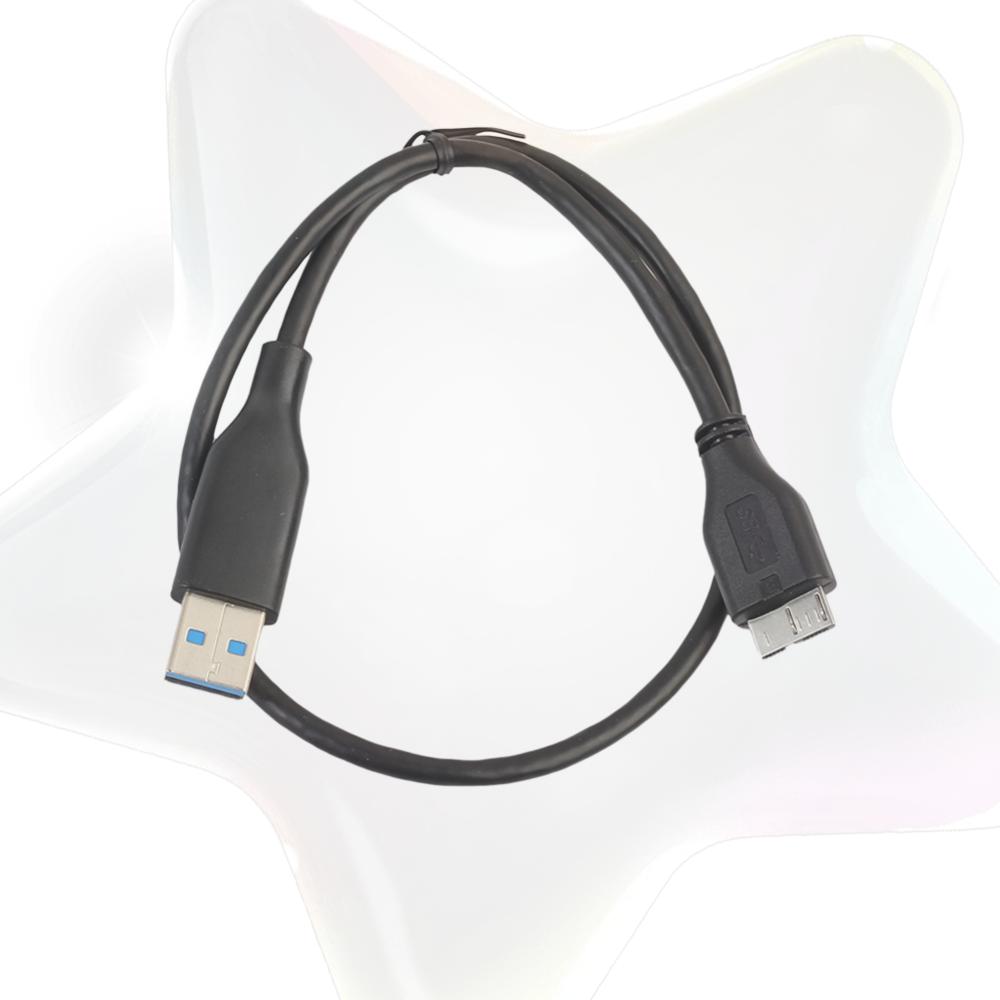 USB Hard Disk Drive Cable USB 3.0 Micro B Cable 0.5M USB 3.0 A Male To Micro B Male Data Cable for External Hard Drive Disk HDD China Mainland