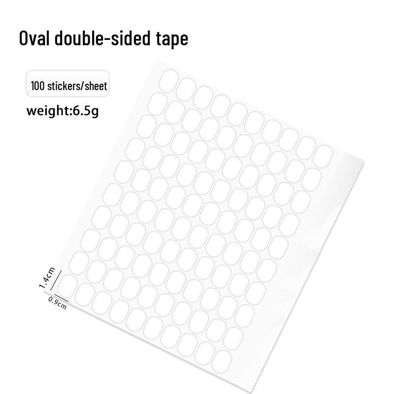 

Прозрачный двусторонний скотч для нейл-арта - Без следов, 3 или 10 метров для демонстрации цветовых палитр и образцов дизайна ногтей.