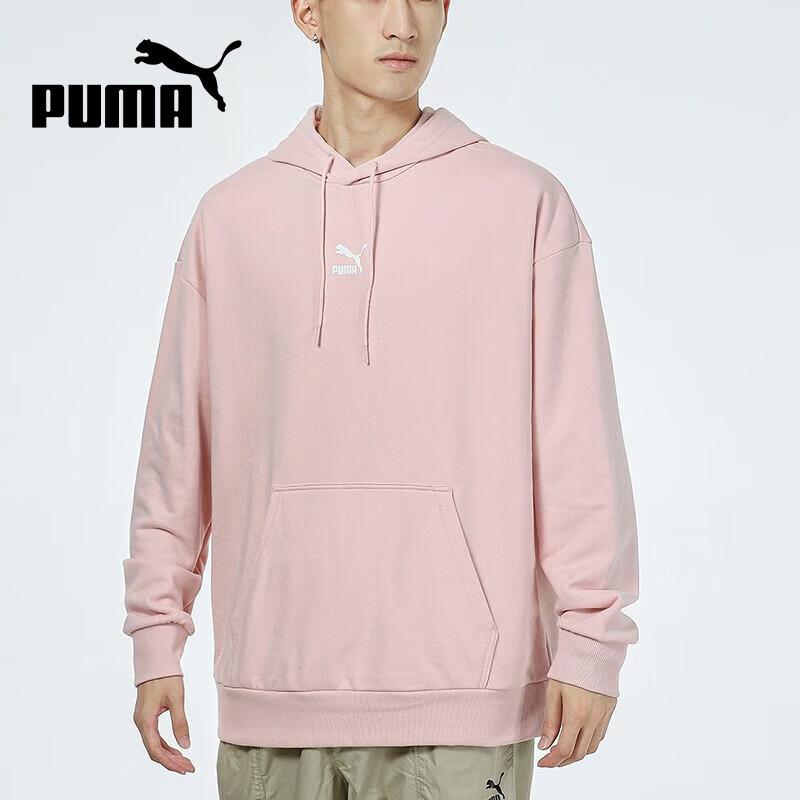 PUMA Men s Essential Logo Hoodie L