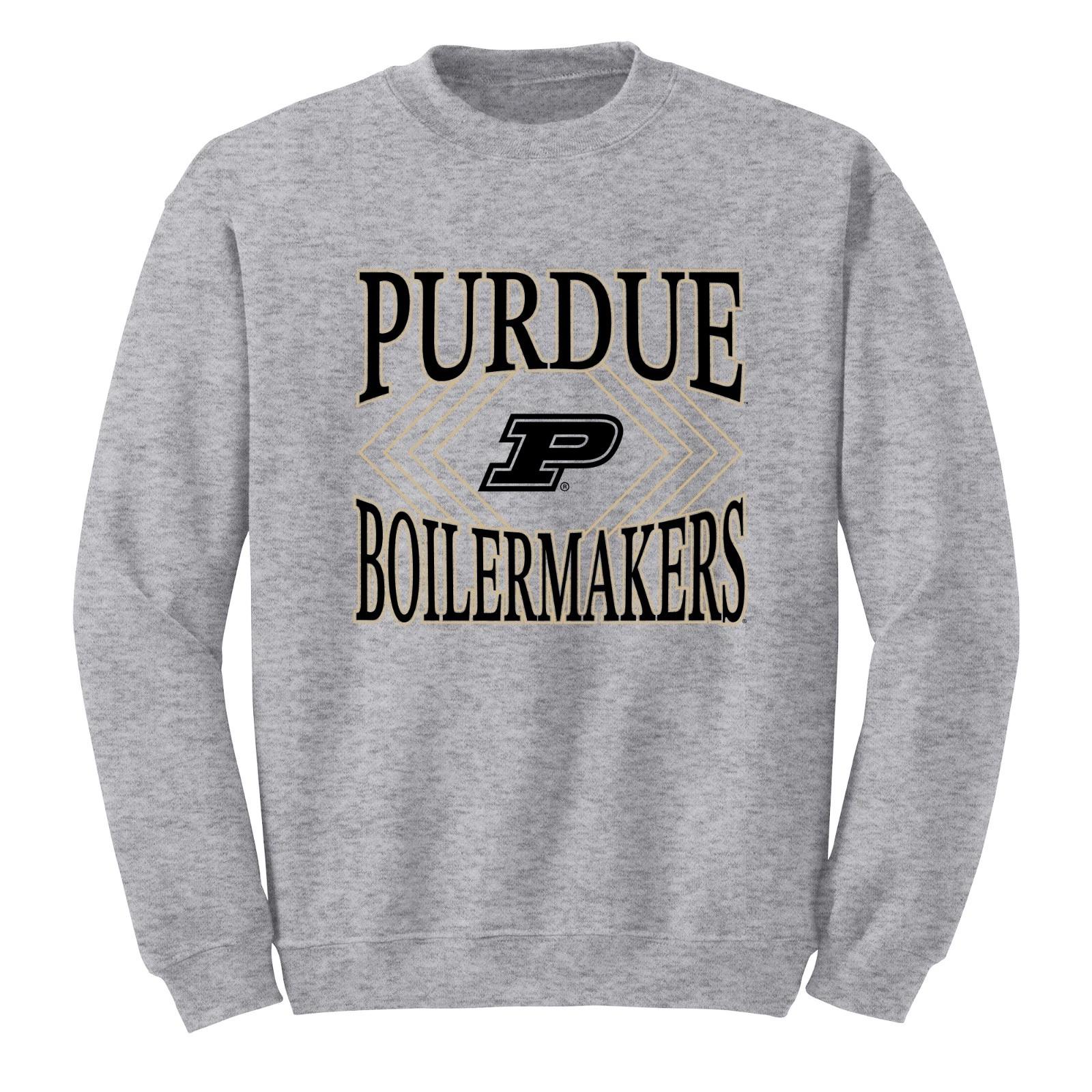 Purdue Diamond Victory JA BTB Fleece Crewneck - Oxford 4XL