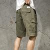 Shorts Cargo Masculino de Verão Corte Relaxado Shorts para Caminhada ao Ar Livre Shorts Esportivos com Vários Bolsos Shorts Casuais para Trabalho