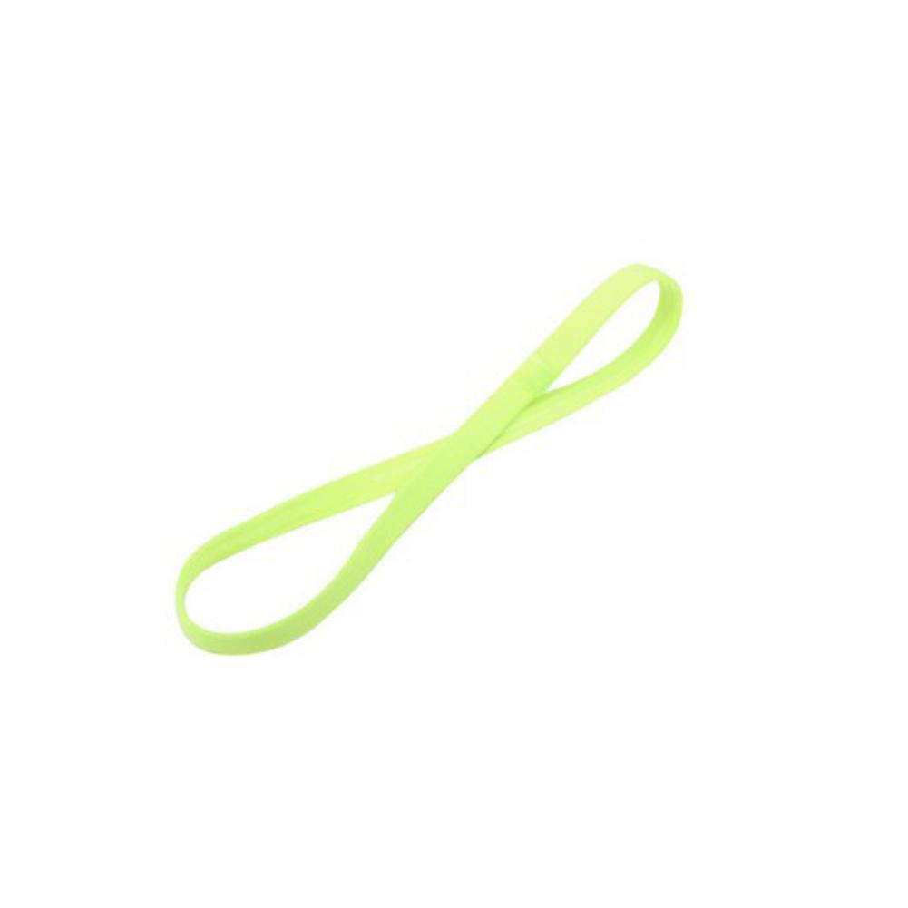 Yousheng Sports Gym Løpehår Elastisk bånd Candy Color Pannebånd Kvinner Anti-skli Yoga
