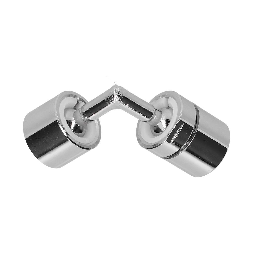 Uniwersalny Spryskiwacz do Kranu Obracany o 720 stopni Dysza Filtrująca do Kranu do Domu Restauracji Srebrny 22mm Żeński