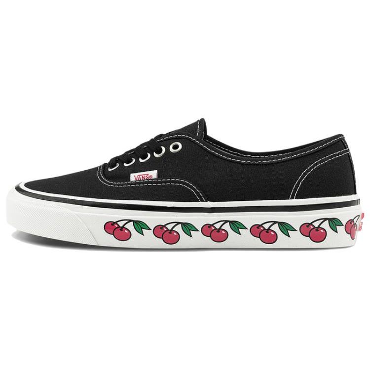 Vans Premium Authentic 44 Canvas Trendy Casual Durable Low-Top Skate Shoes Unisex sneaker Black White VN0A4BVY1KP