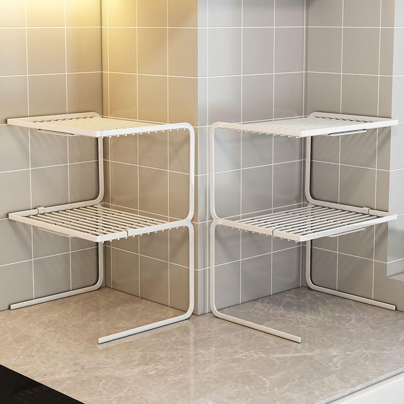 Multi-Layer Kitchen Countertop Storage Rack and Organizer