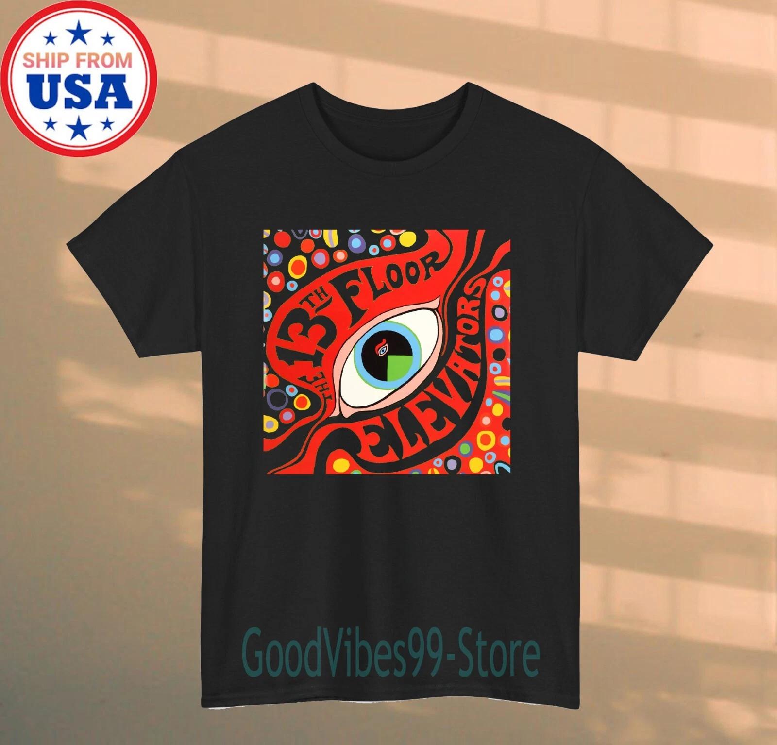 THE 13TH FLOOR ELEVATORS Men s Black Size S-5XL M
