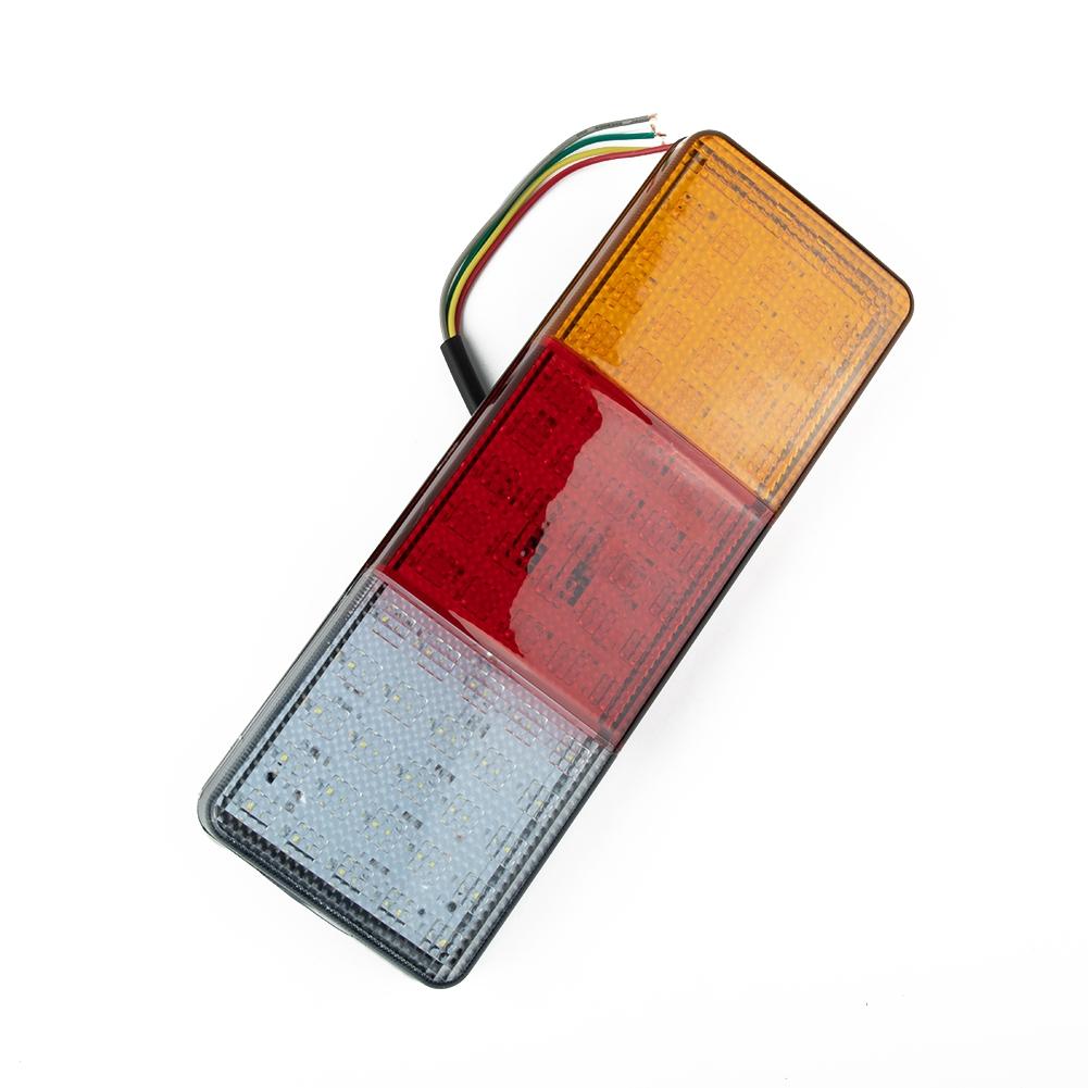 Accessories Tail Light Part Rear 12V DC Rectangle Removable 75LED Trailer