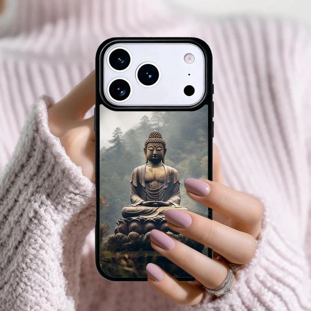 Buddhism Sakyamuni Buddha ZEN Phone Case For Apple iPhone 17 Air 16E 15 14 Plus 13 12 11 Pro Max Mini Funda Cover