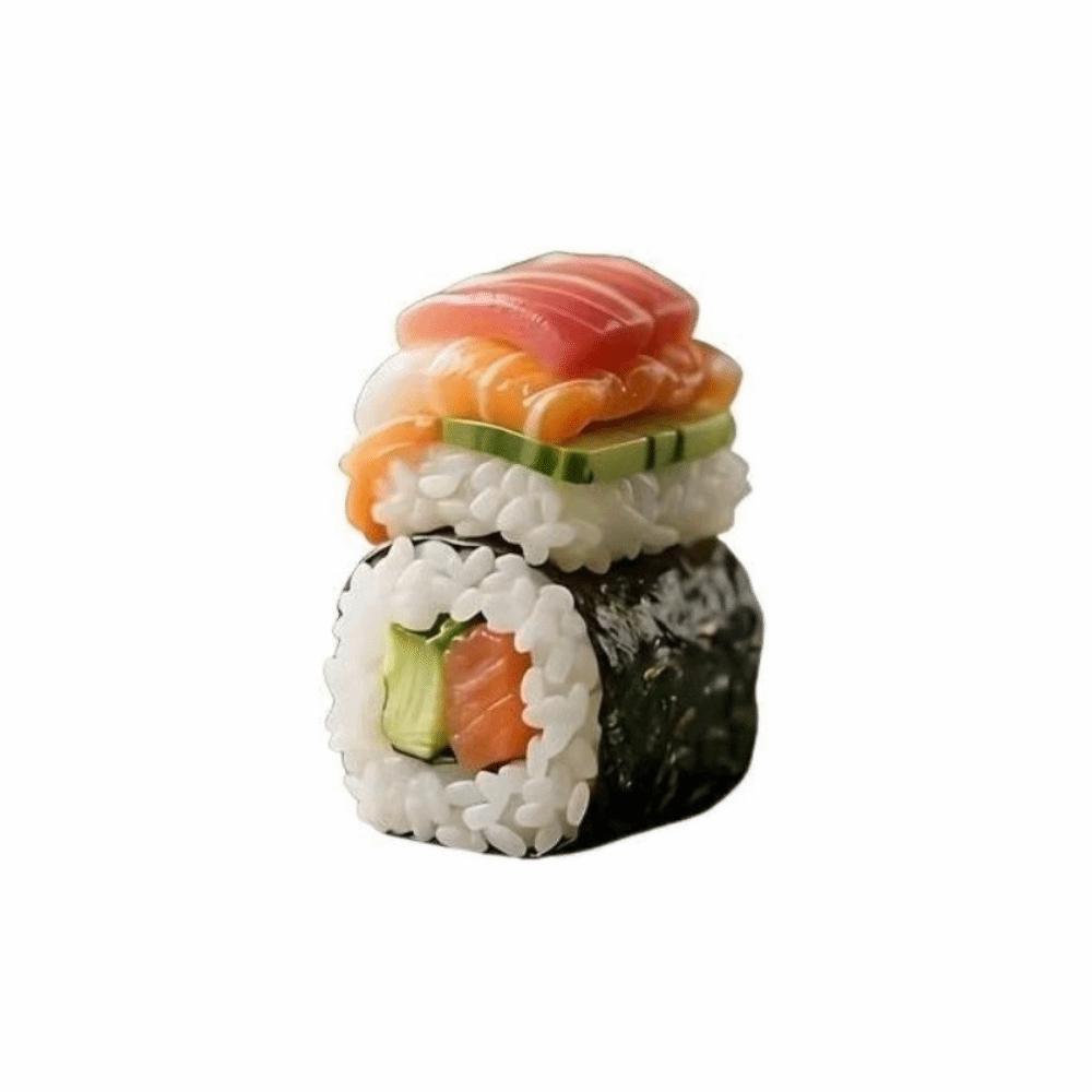 Cute Sushi Food Pendant Mini 2D Hanging Ornament Fashion Sushi Keychain Gift