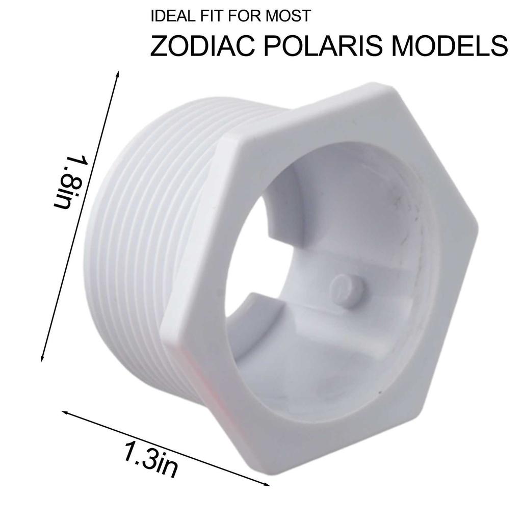 Pool Cleaner Quick Disconnect Valve for Polaris Models 180 280 380 480 3900 9100 9001 with Flow Restriction Capabilities