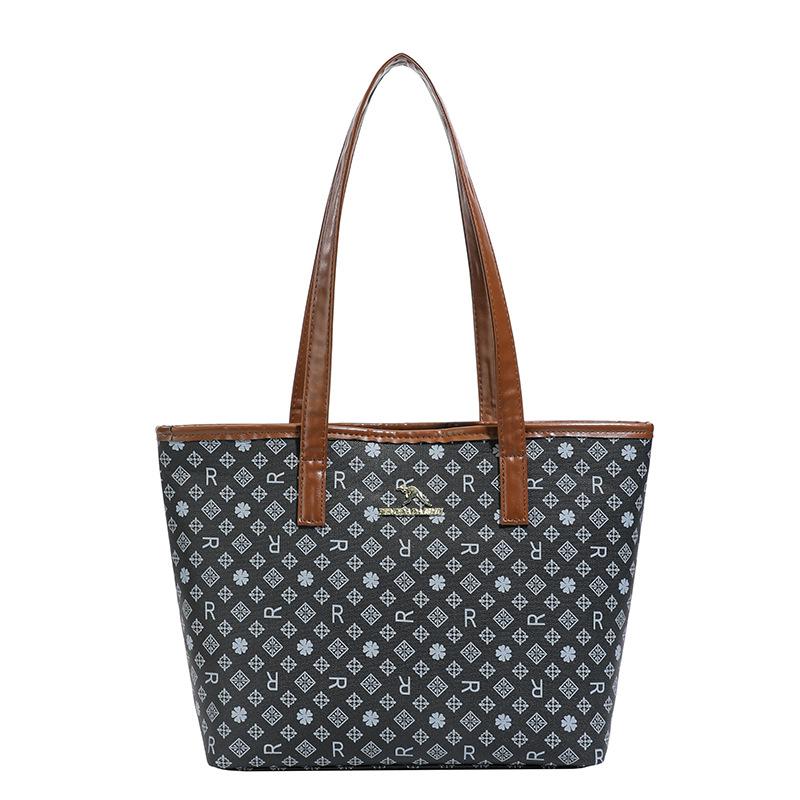 Large-capacity Tote Bag with An Elegant and Sophisticated Look, A Single-shoulder Commuter Bag for Long-distance Travel