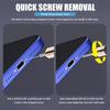 Professional Damaged Screw Extractor Kit for Removing Stripped Broken Screws Phone PAD PC Repair Tool Set