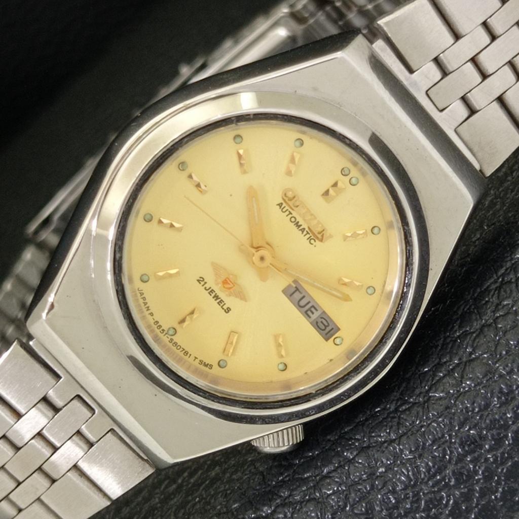 

CITIZEN AUTOMATIC VINTAGE 6651 JAPAN WOMENS ORIGINAL DIAL WATCH a704223-1 R213i-a704223