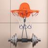 Indoor Basketball Hoop 32cm Dribbling Silent Basketball Training Hoop Noiseless Bouncing Foldable Wall-Mounted Outdoor Toys