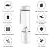500ml 6 Blades Multifunctional Mixer Smoothie Maker Extractor USB Rechargeable for Home Travel Mini Portable Juicer