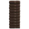 Superior Quality Guest Napkins SOLUND 10 Pcs Brown