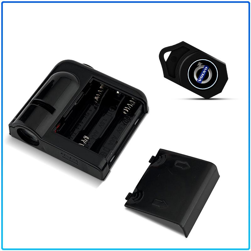 1/2Pcs LED Welcome Light Car Door Projector Lamps Car Styling For Volvo Rdesign XC90 S60 XC60 V70 S80 S40 V50 V40 V60 C30 S70