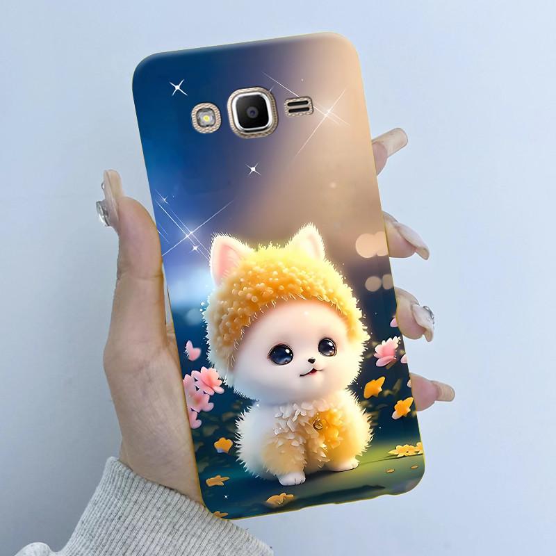 For Samsung Galaxy Grand Prime Plus G530 G531 Phone Case Flower Girls Soft Silicone TPU Back Housing for Samsung J2 Prime Covers