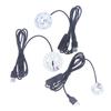 1Pc USB DC5V LED Ring Light Source - 3/5/10W SMD 5730/2835 Light Beads with 1.5M Black Switch Cable White Light for DIY Lighting