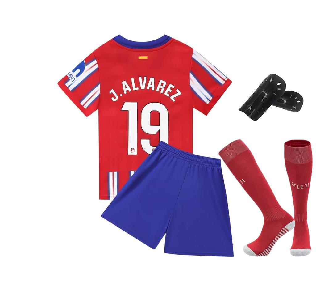 24-25 Ma J Home No. 19 Club Football Suit Children'S Suit Size 14-30 Size