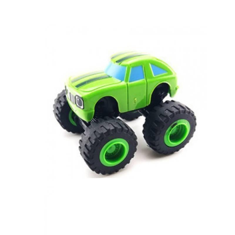 

And Blaze The Monster Machines Truck Speed Toy With Crusher Pickle For Kids Gift зелёный
