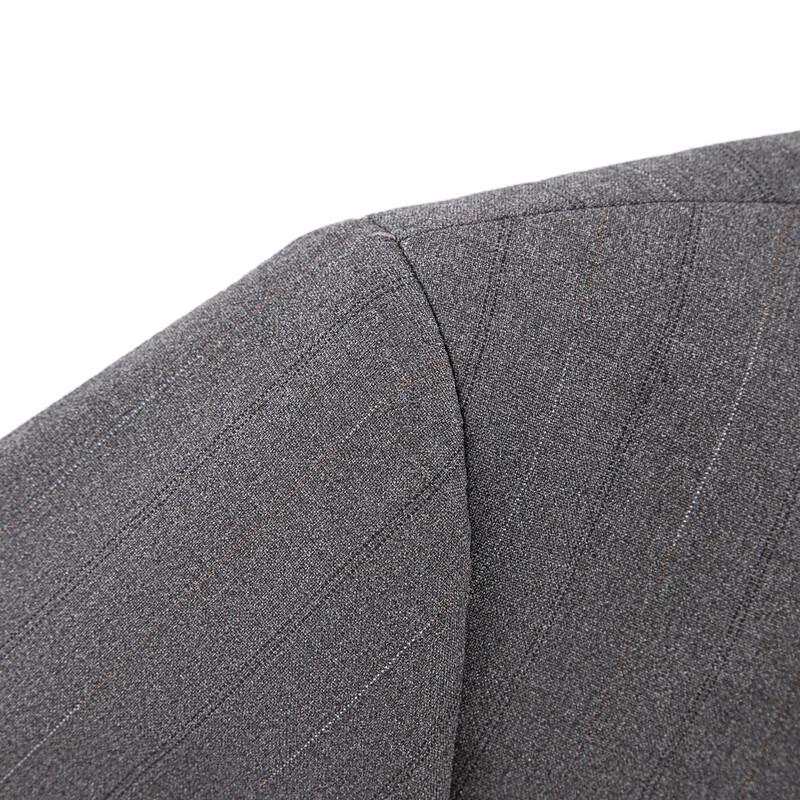 Seven Men's Striped Jacquard Three-Piece Suit
