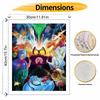 Disney Magic Fantasy Characters Oil Paint By Numbers Hand Painting Kit. Home Decor Wall Art Gift
