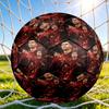 1 stk. Cristiano Ronaldo Portugal Fodbold Størrelse 5, Velegnet til Træningskampe/turneringstræning, Let og Holdbar. cl70211