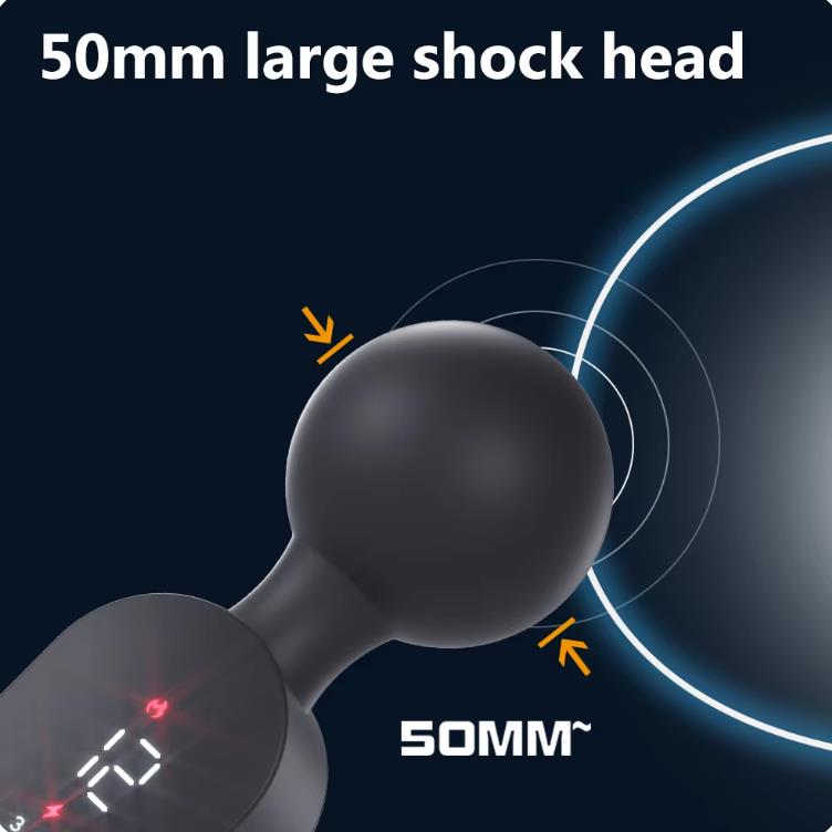 AV Magic Wand Wibrator dla kobiet Stymulator łechtaczki Ogrzewanie Mocny masażer dla kobiet Cyfrowy wyświetlacz USB Akumulatorowa zabawka seksualna