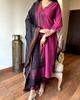 Indický dámský návrhář Kurta Pant Dupatta Set Bollywood Top Tunika Kurti Salwar Suit Dress