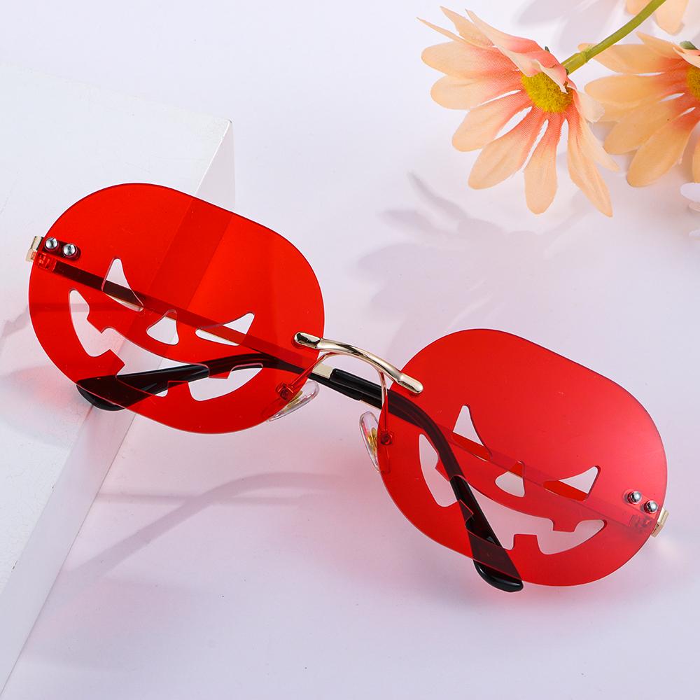 Trendy Cutout Funny Sunglasses for Women Men Party Glasses Pumpkin Glasses Halloween