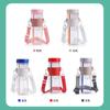 800ml Large Capacity Water Bottles with Strap Dry Wet Separation Fruit Lemon Filter Plastic Drinking Bottle with Straw Outdoor Sports Water Cup