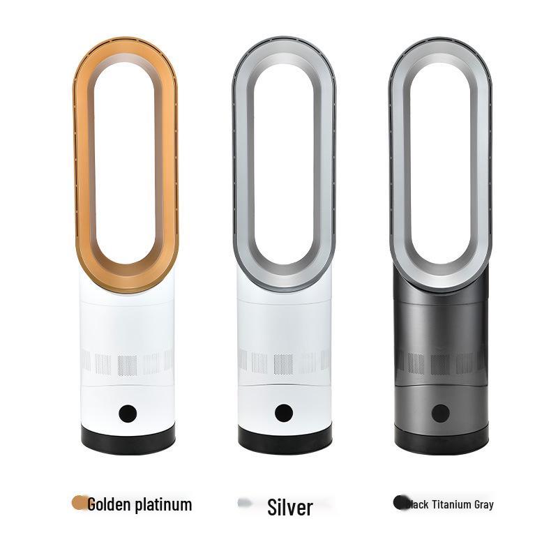 Bladeless Smart Standing Fan – Silent Air Circulation Electric Floor Fan for Home
