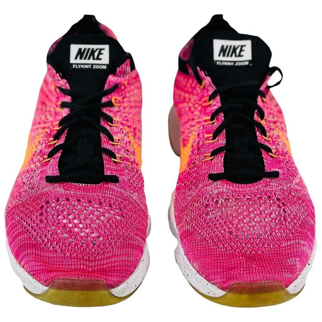 Nike  Flyknit Zoom Agility Pink Pow Women Sneakers Bright-Citrus-Black-Sport-Fuchsia 698616-602