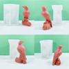 3D Crow Candle Mould Silicone Molds Halloween Castings Molds Home Decorations