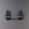התאמה אישית PCB ציר לוויין למקלדת מכנית Cherry פלטה מותקנת OEM שחור 6.25u 2u מייצבים מקשי מודייפייר